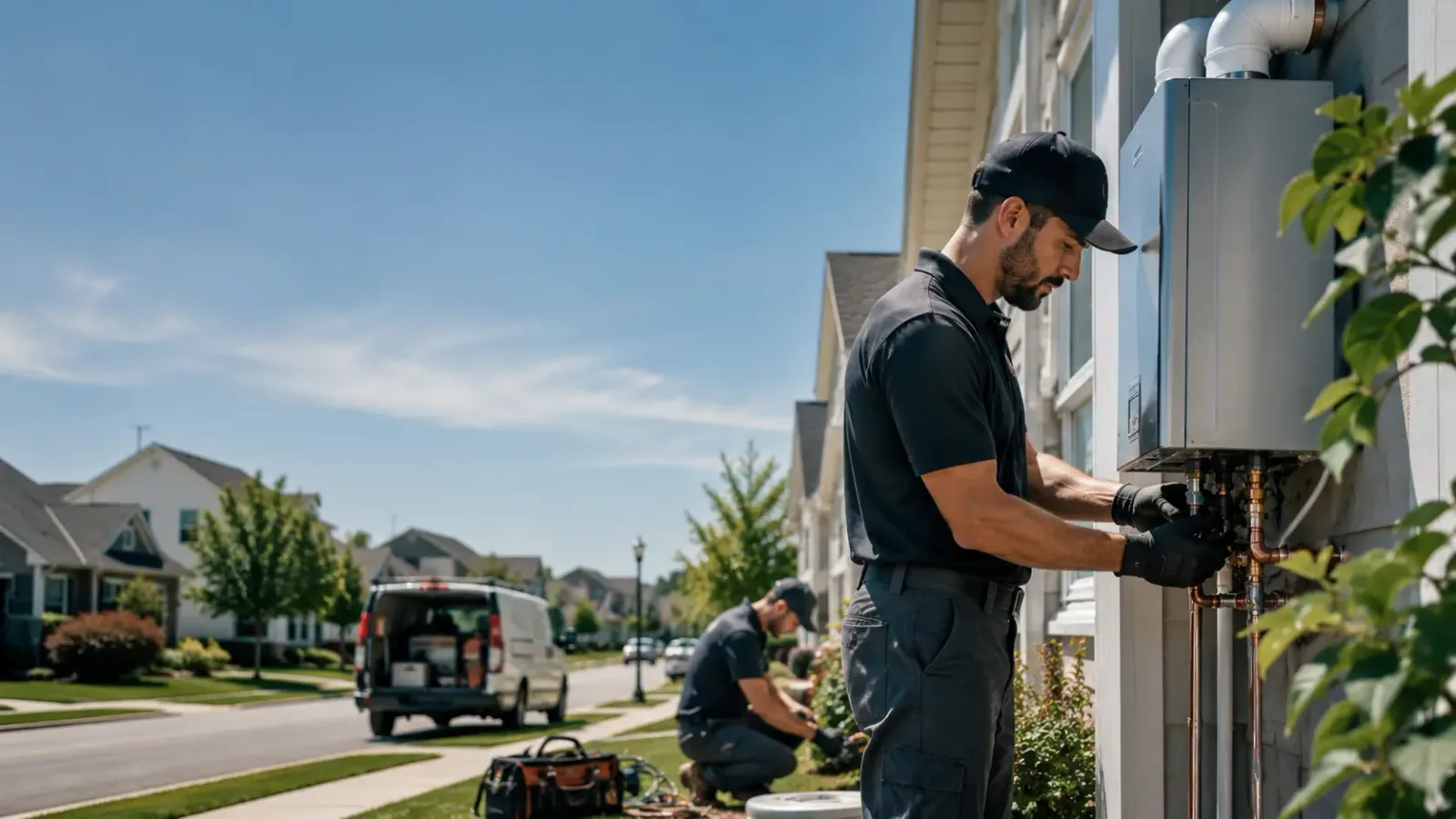 Tankless Water Heater Installation in Guy, TX